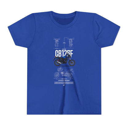 Honda CB125F Youth Motorcycle Graphic T-shirt - CreativeRino