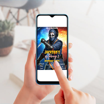 Shang-Chi and The Legend of The Ten Rings Birthday Invitation Template - CreativeRino