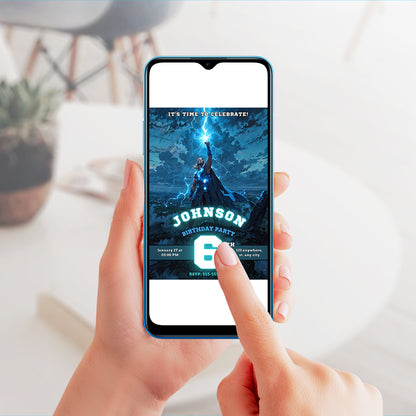 Thor Birthday Invitation Template - CreativeRino