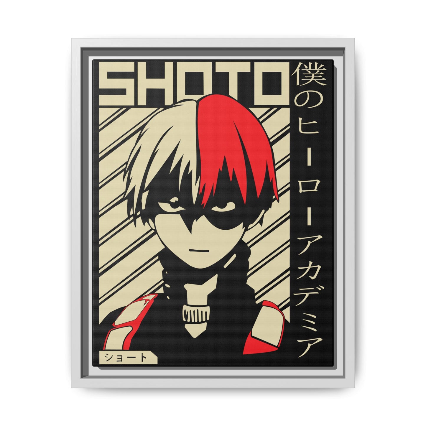 My Hero Academia Framed Multi-Color Anime Canvas Art - CreativeRino