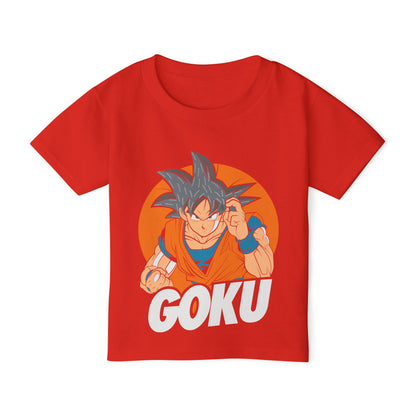Goku Graphic Toddler T-Shirt – Dragon Ball Fun for Young Fans - CreativeRino