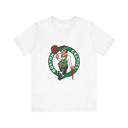 Boston Celtics Vintage Graphic Tee - Unisex Jersey Short Sleeve T-shirt - CreativeRino