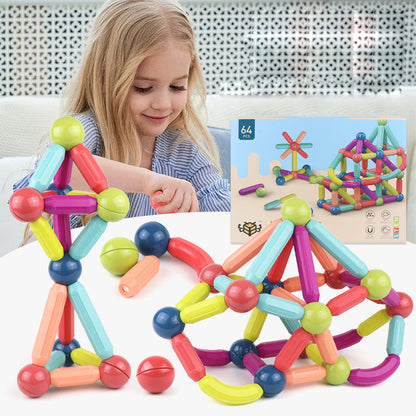 Baby Toys Magnetic Stick Building Blocks Game CreativeRino