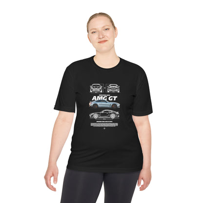 AMG GT Unisex Moisture Wicking Tee | Car T-Shirt - CreativeRino