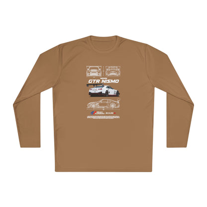 Nissan Nismo GTR Unisex Lightweight Long Sleeve Tee - Perfect T-shirt for Car Enthusiasts - CreativeRino