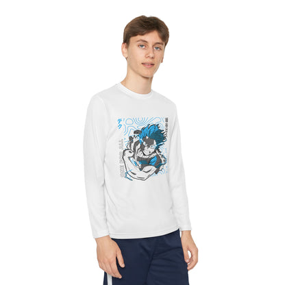 My Hero Academia Youth Long Sleeve Competitor Tee - Stylish Graphic T-shirt for Anime Fans - CreativeRino