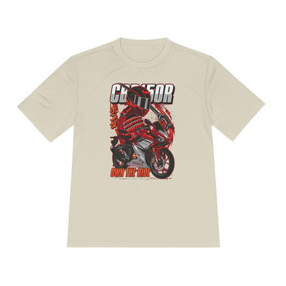 Honda CB150 Motorcycle Enthusiast Moisture Wicking Tee - 'Own the Ride' T-shirt - CreativeRino
