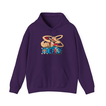 One Piece Inspired Unisex Heavy Blend™ Hoodie - Cozy Anime Sweatshirt for Fans - CreativeRino