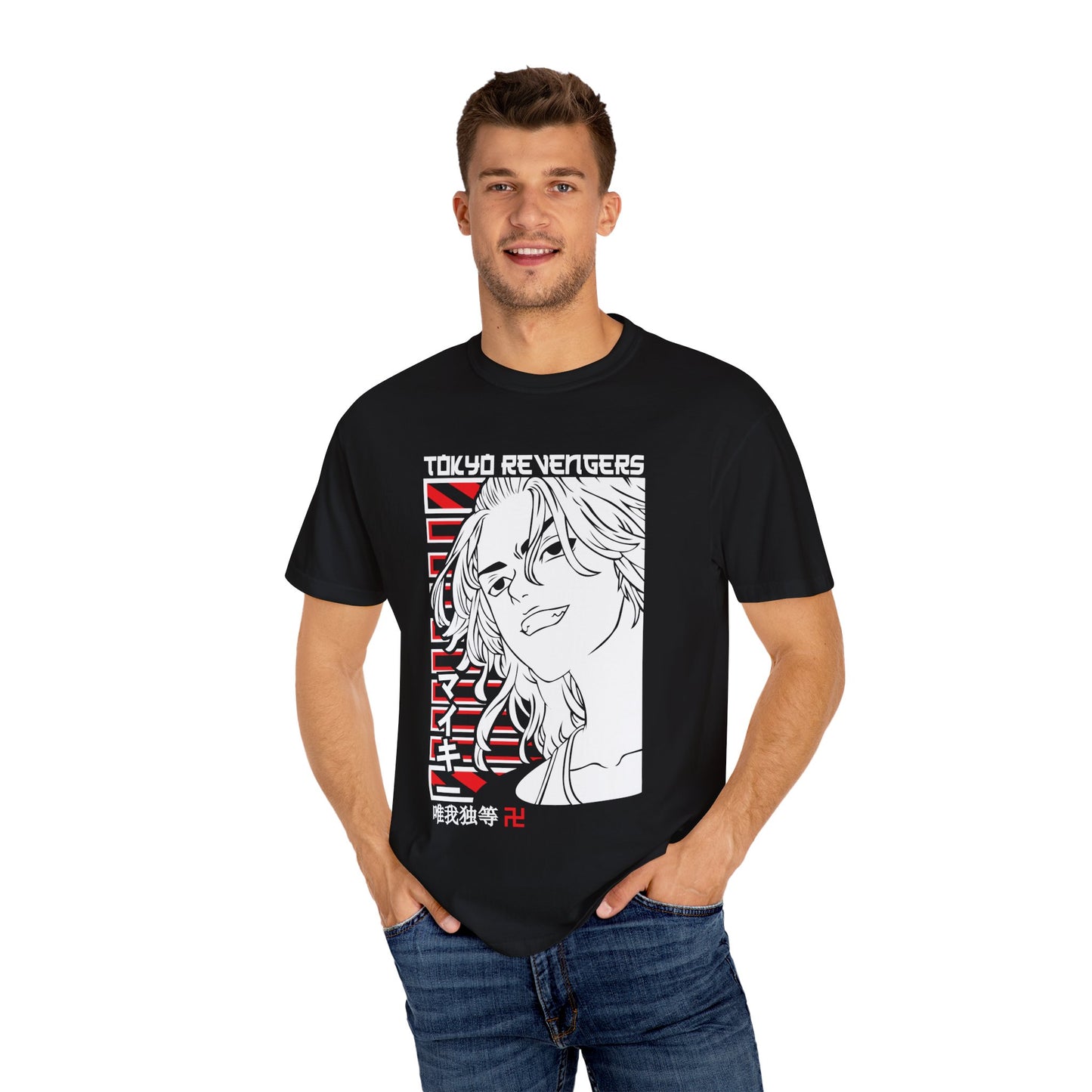 Tokyo Revengers Unisex Garment-Dyed T-shirt - Stylish Anime Tee - CreativeRino