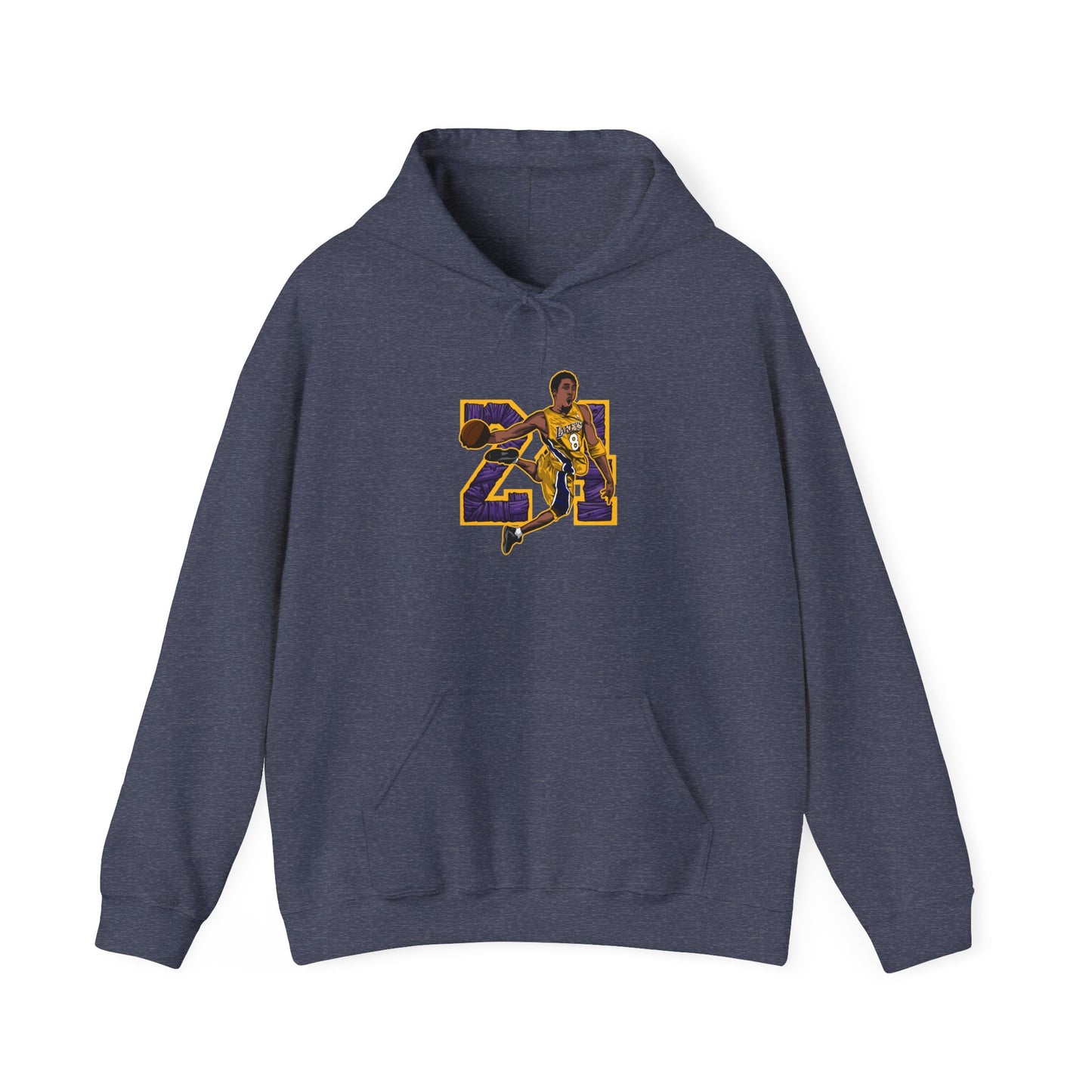 Kobe Bryant Basketball Star Hoodie - Vintage Sports Sweatshirt - CreativeRino
