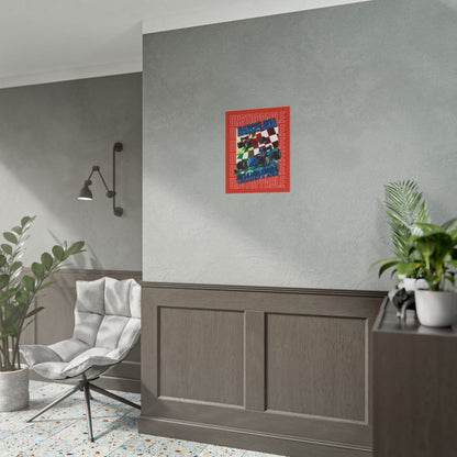 Barcelona Grand Prix Racing Rolled Poster - Unstoppable Energy Poster for Car Enthusiasts - CreativeRino