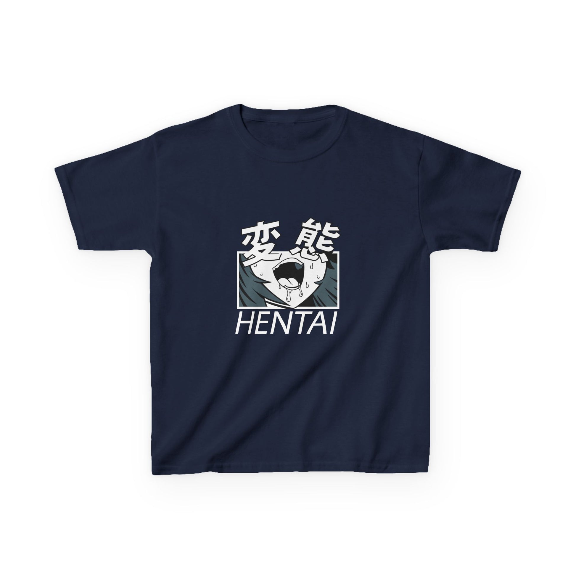 Hentai Kids Cotton Tee - Cool Graphic Design T-shirt for Boys and Girls - CreativeRino