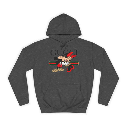 Cute Mickey & Minnie Unisex College Hoodie - Stylish Disney Apparel - CreativeRino