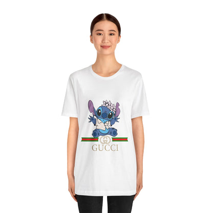 Stitch Gucci Unisex Jersey Short Sleeve Tee - CreativeRino