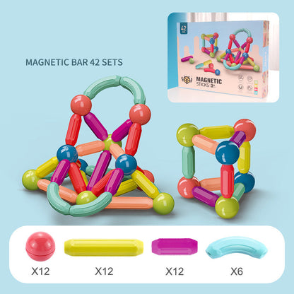 Baby Toys Magnetic Stick Building Blocks Game CreativeRino