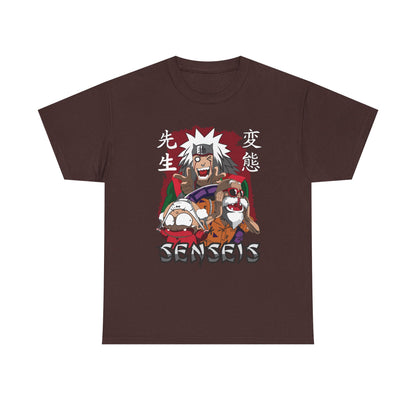 Anime Sensei Unisex Heavy Cotton Tee - Naruto T-shirt - CreativeRino