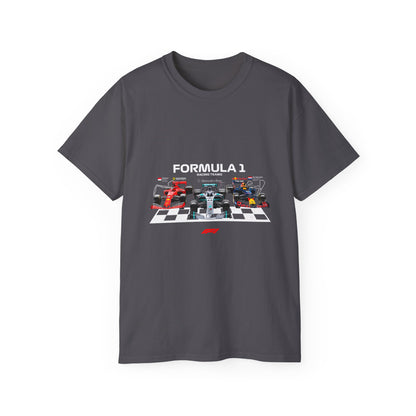 Formula 1 Racing Unisex Ultra Cotton Tee - Perfect T-Shirt for Motorsport Fans - CreativeRino
