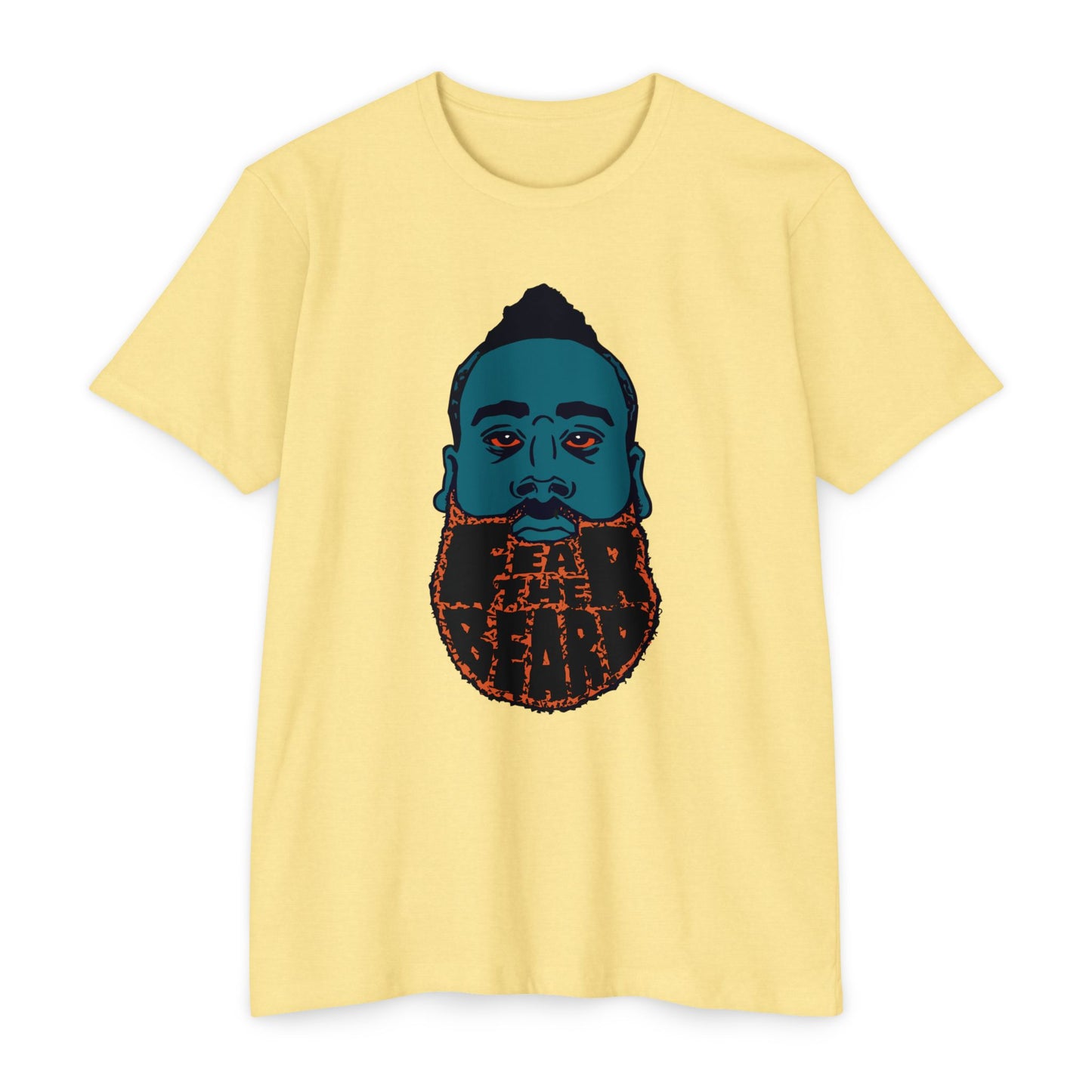 James Harden Cool Beard Graphic Unisex CVC Jersey T-shirt - CreativeRino