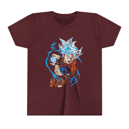 Youth Anime Graphic Tee - Super Saiyan T-shirt - CreativeRino