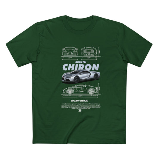 Bugatti Chiron Graphic Tee - Perfect for Auto Enthusiasts - CreativeRino