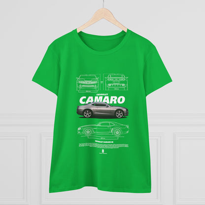 Chevrolet Camaro Women's Tee - Classic Car T-shirt - CreativeRino