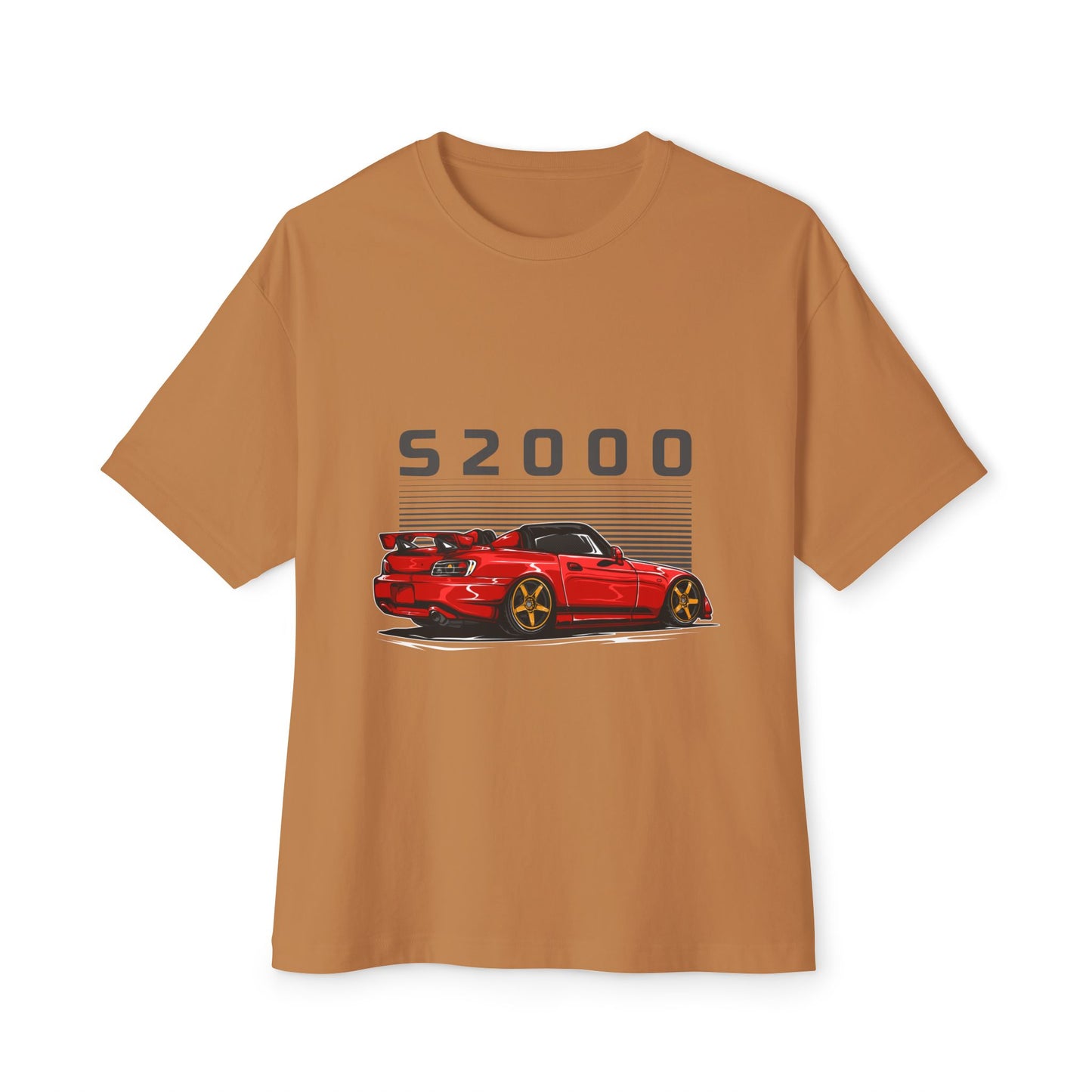S2000 Graphic Unisex Oversized Boxy Tee - Perfect T-shirt for Car Enthusiasts - CreativeRino