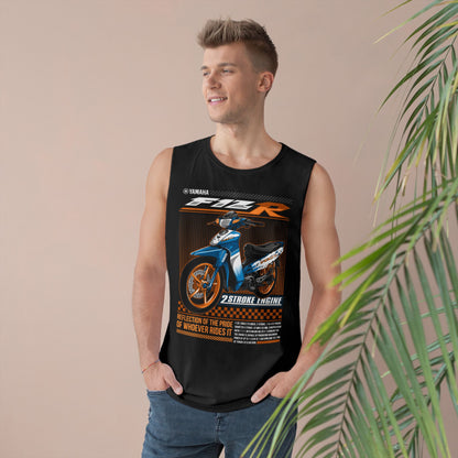 Yamaha F1ZR Unisex Racing Tank Top – 2-Stroke Engine Graphic T-shirt - CreativeRino