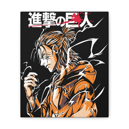 Anime Art Canvas Print - Attack on Titan Inspired - CreativeRino
