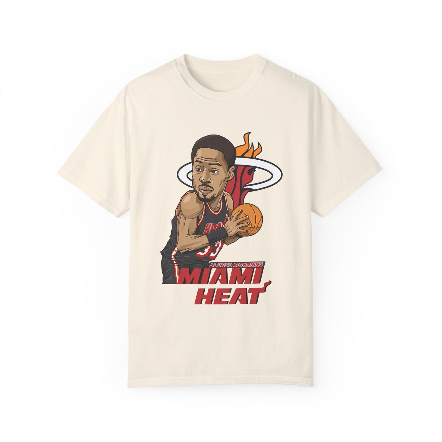 Miami Heat Cartoon Style Unisex T-shirt - Perfect Tee for Basketball Fans - CreativeRino