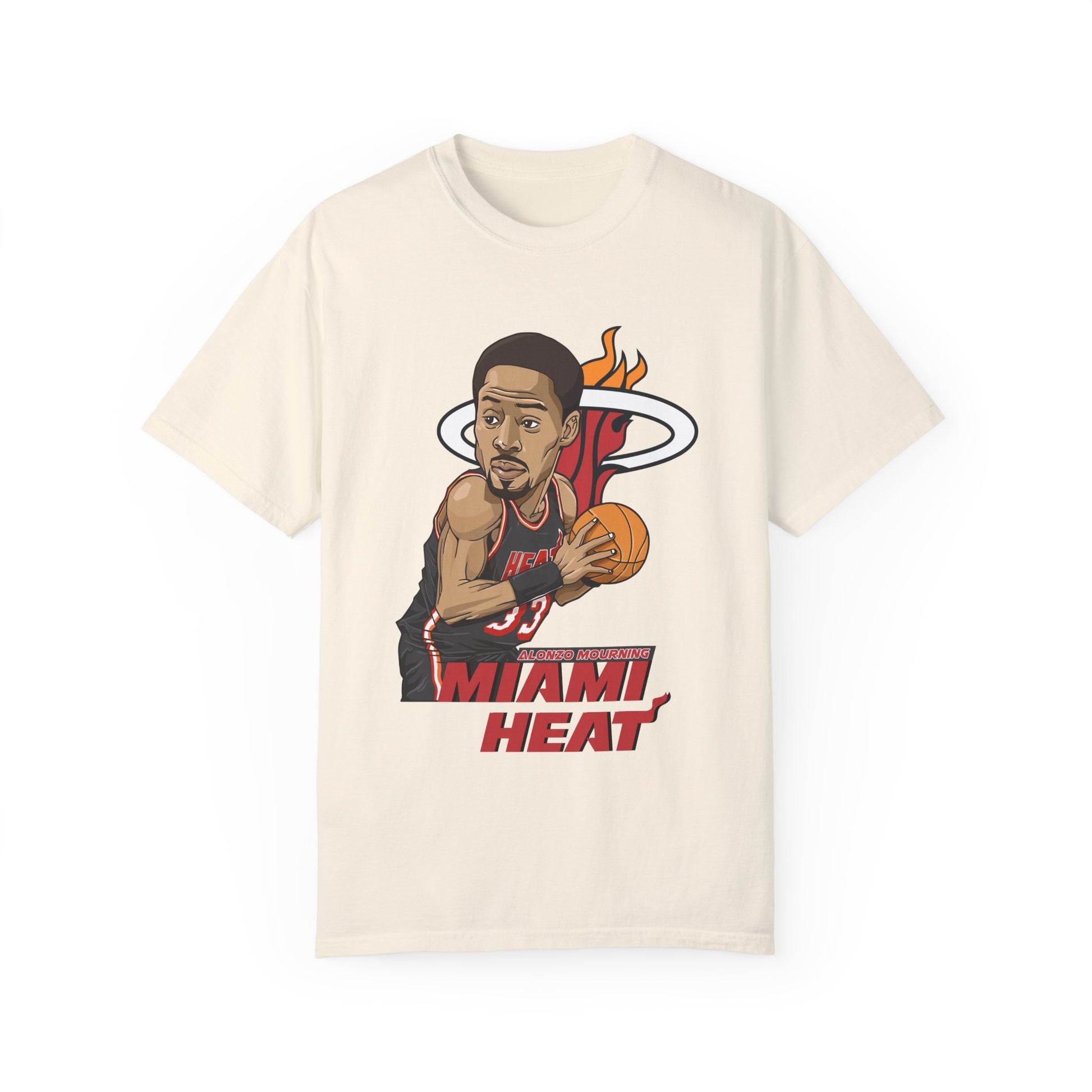 Miami Heat Cartoon Style Unisex T-shirt - Perfect Tee for Basketball Fans - CreativeRino