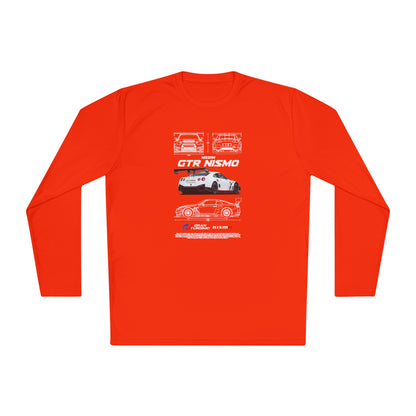 Nissan Nismo GTR Unisex Lightweight Long Sleeve Tee - Perfect T-shirt for Car Enthusiasts - CreativeRino