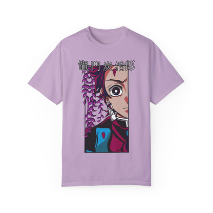 Demon Slayer Unisex Garment-Dyed T-shirt - Anime Inspired Art - CreativeRino