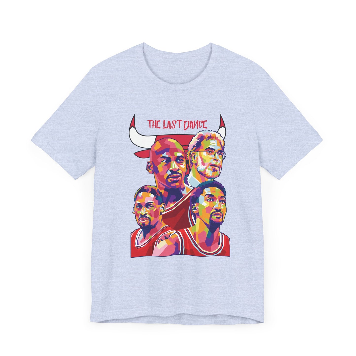 Unisex chicago bulls Jersey Short Sleeve Tee Basketball T-shirt - CreativeRino
