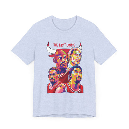 Unisex chicago bulls Jersey Short Sleeve Tee Basketball T-shirt - CreativeRino
