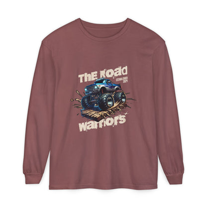 Monster Truck Long Sleeve T-Shirt - The Road Warriors Design - CreativeRino