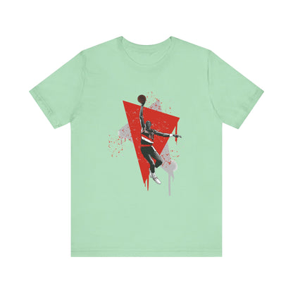 Unisex Clyde Drexler Jersey Short Sleeve Tee Basketball T-shirt - CreativeRino