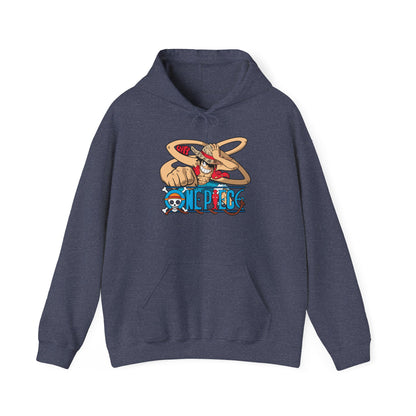 One Piece Inspired Unisex Heavy Blend™ Hoodie - Cozy Anime Sweatshirt for Fans - CreativeRino