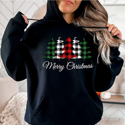 Cozy Christmas Fleece Hoodie for Women | Festive Graphic Pullover Sweatshirt with Drawstring | Ultimate Holiday Comfort Wear eprolo