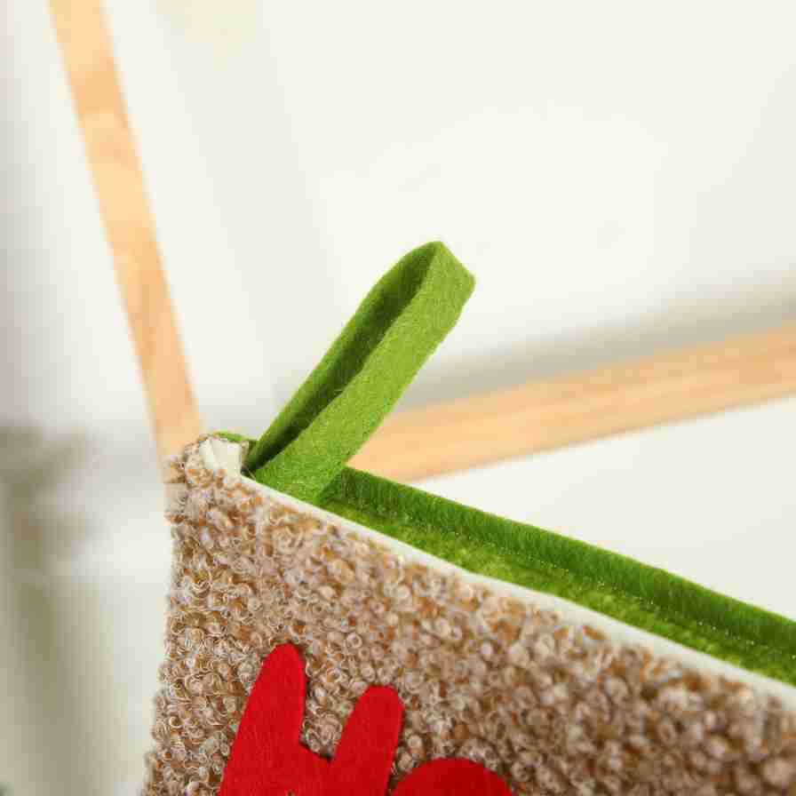 Christmas Character Socks Gift Bag | Santa, Elk & Snowman Decorative Hanging Pendant (Candy & Small Gift Holder) eprolo