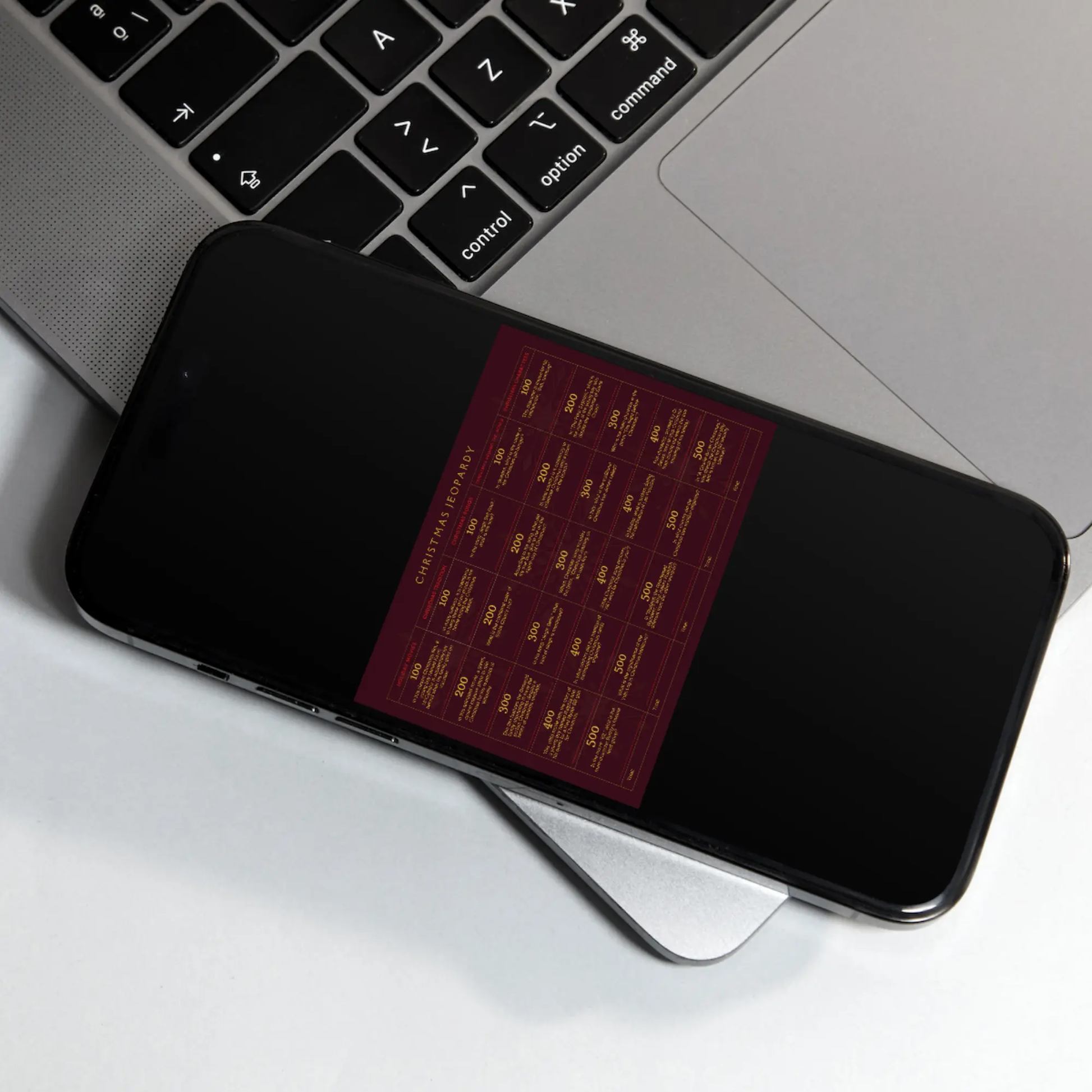 Christmas Jeopardy Game Template - CreativeRino