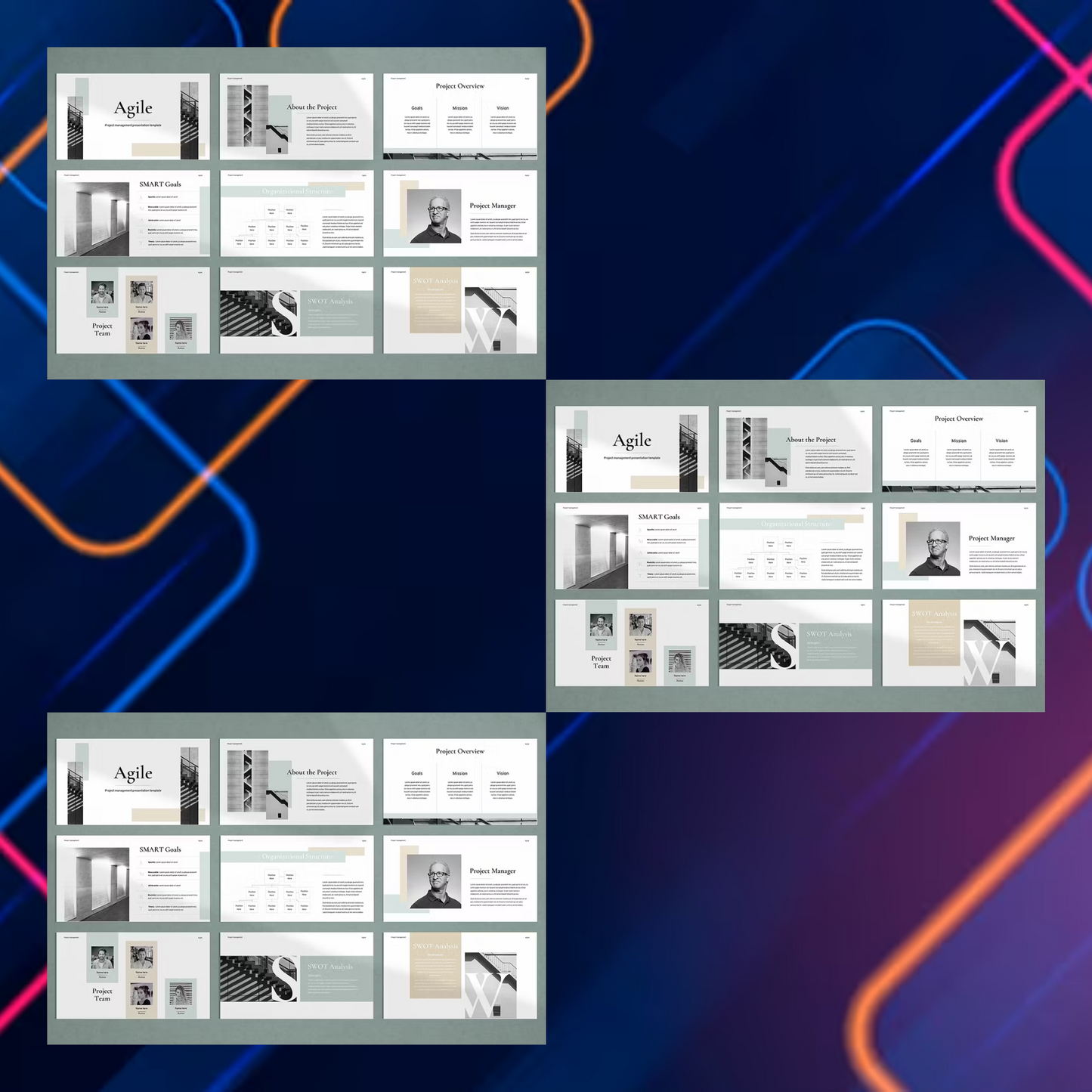 10 Project Management Powerpoint Presentation Template Bundle