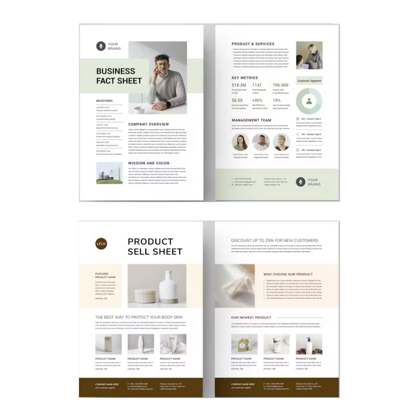 10+ Fact Sheet Template Bundle | MS Word & Indesign | Nonprofit Organization, Company, Business, Project, Financial Fact Sheet Templates