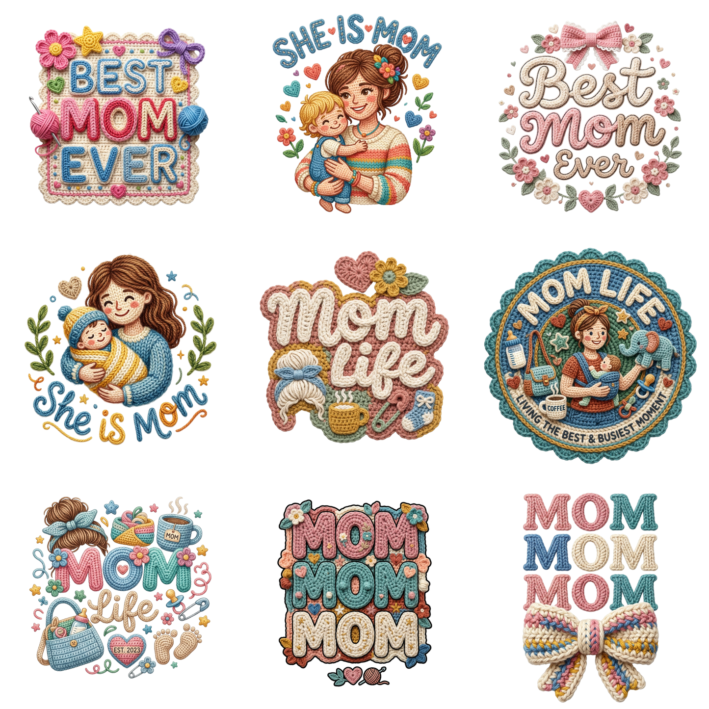 Mother’s Day PNG Design – Floral Mom Quote Sublimation File | Instant Download CreativeRino