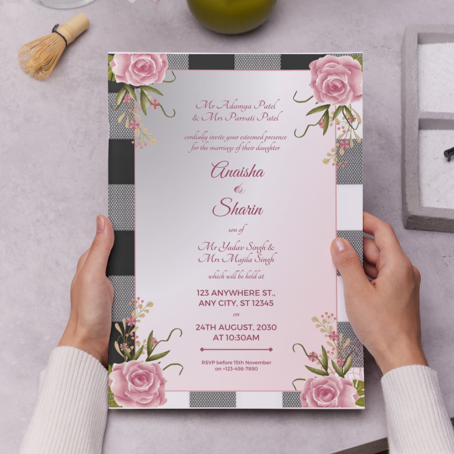 Mackenzie Wedding Invitation Template