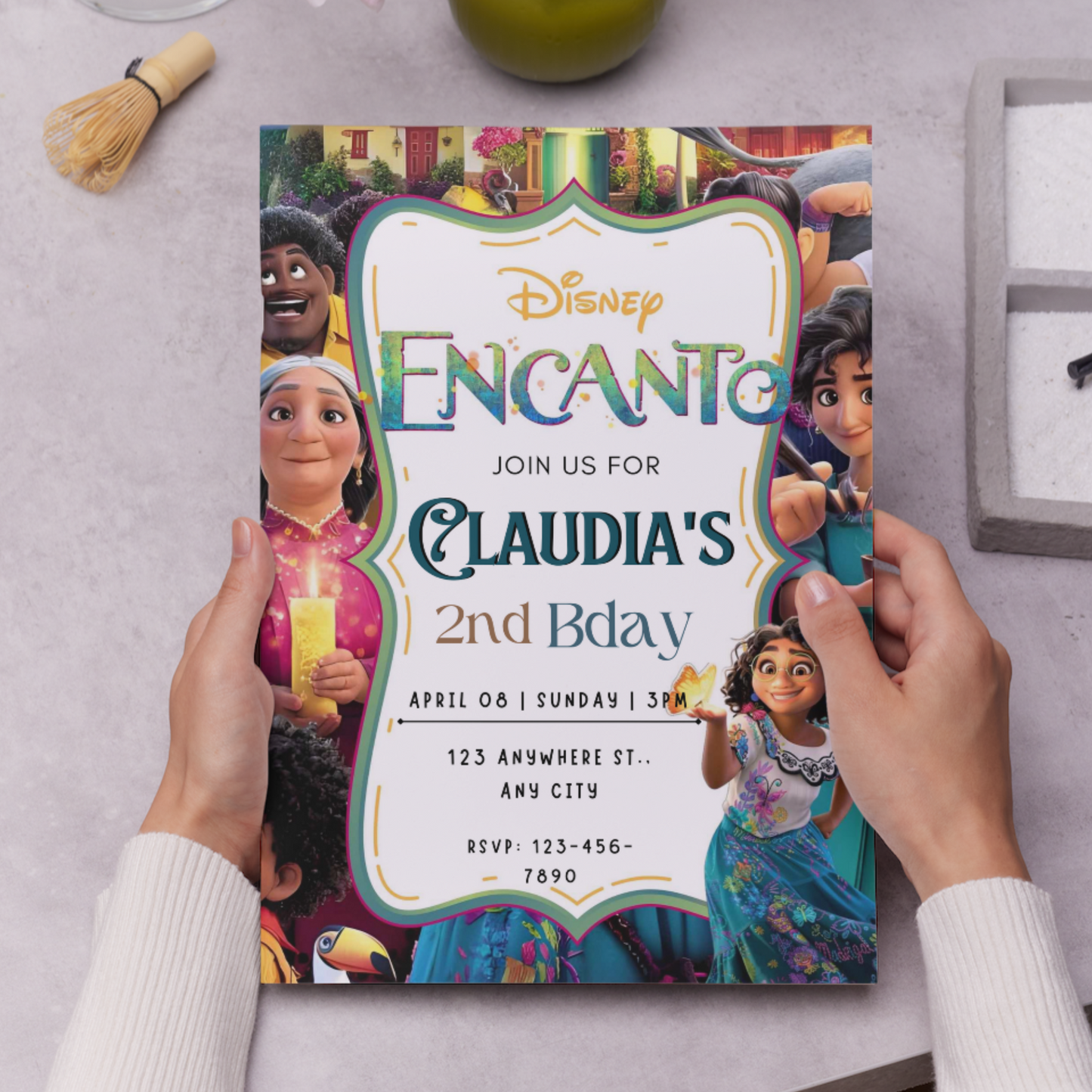 Encanto Birthday Invitation Template