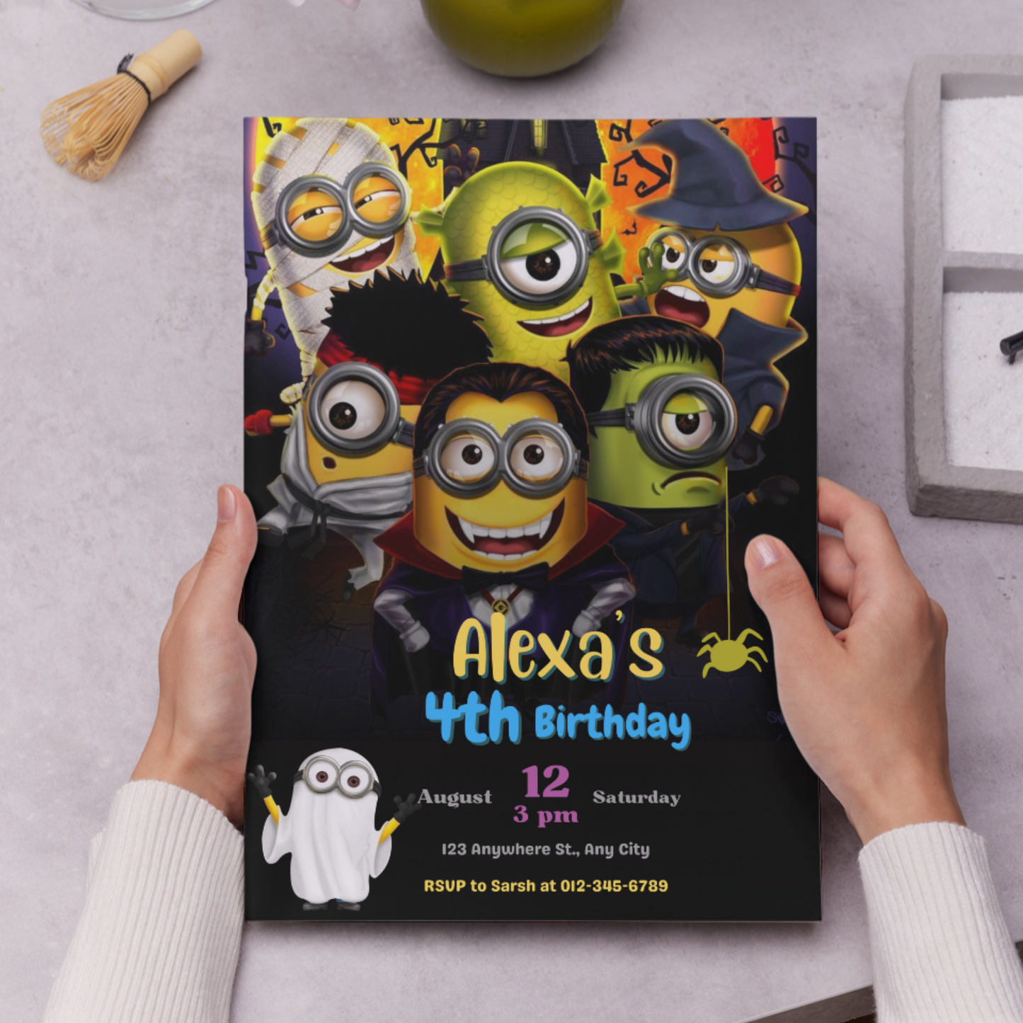 Minions Birthday Invitation Template