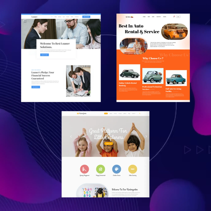 80+ Figma Website Template Bundle | Figma Landing Page Template | Figma Web Design Template CreativeRino