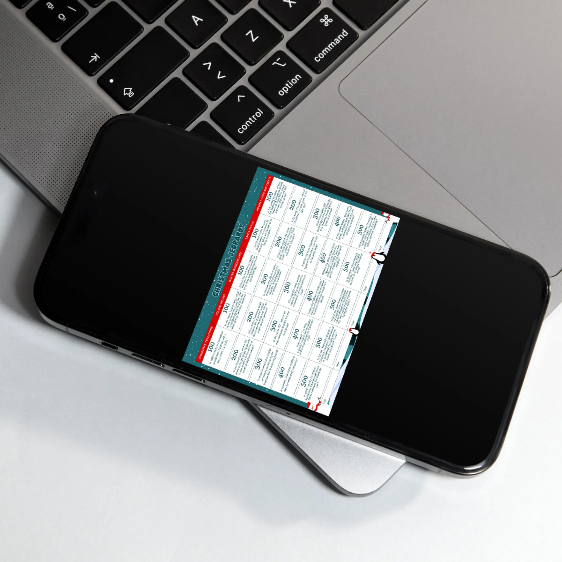 Christmas Jeopardy Game Template - CreativeRino