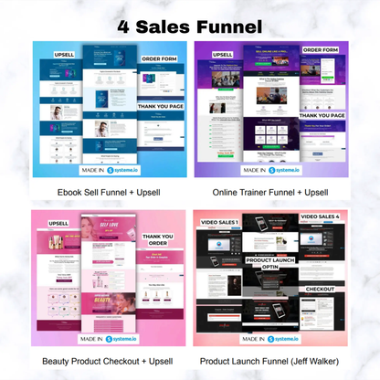 50+ Systeme.io Funnel and Website Templates CreativeRino