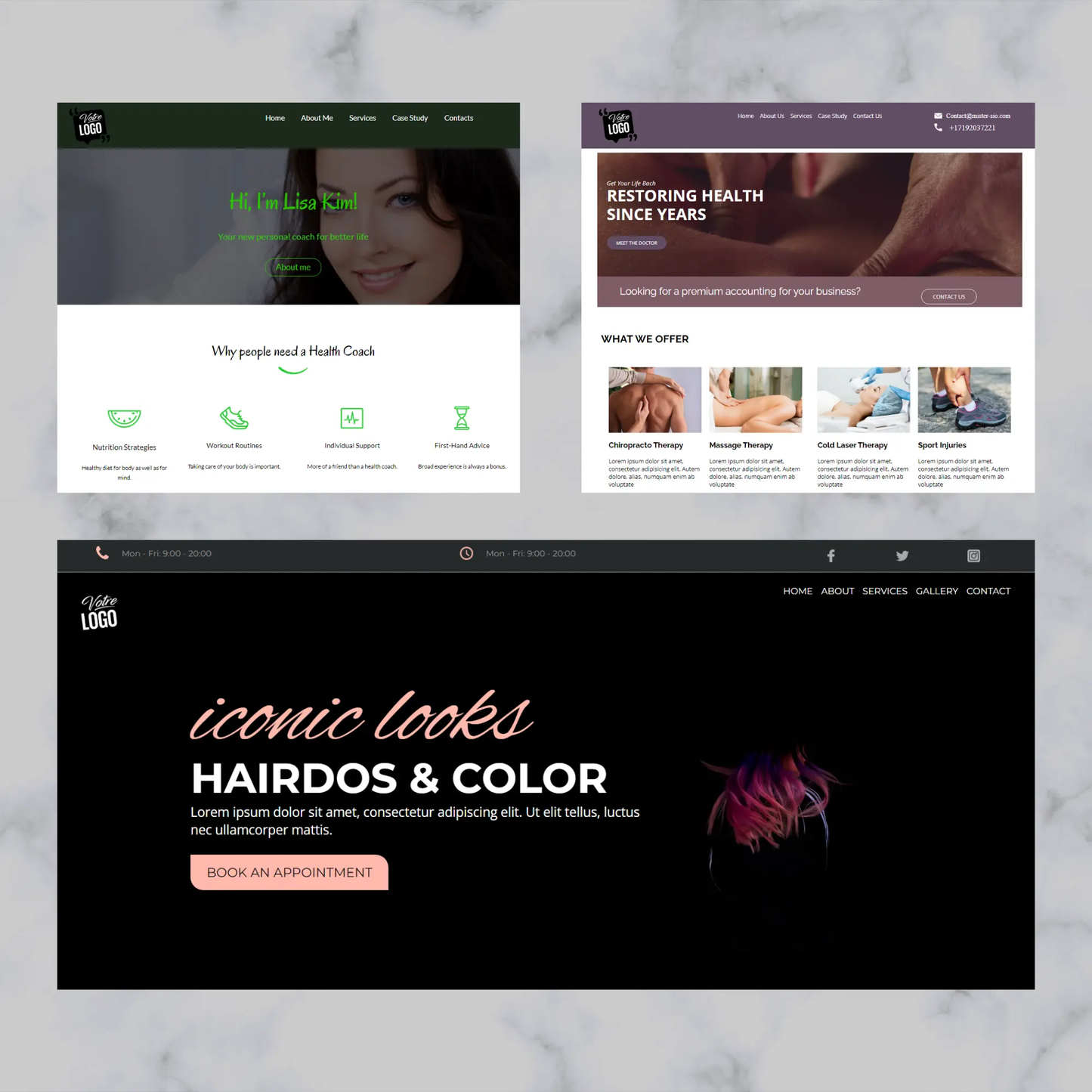 37 Systeme.io Website Funnel Template Bundle CreativeRino